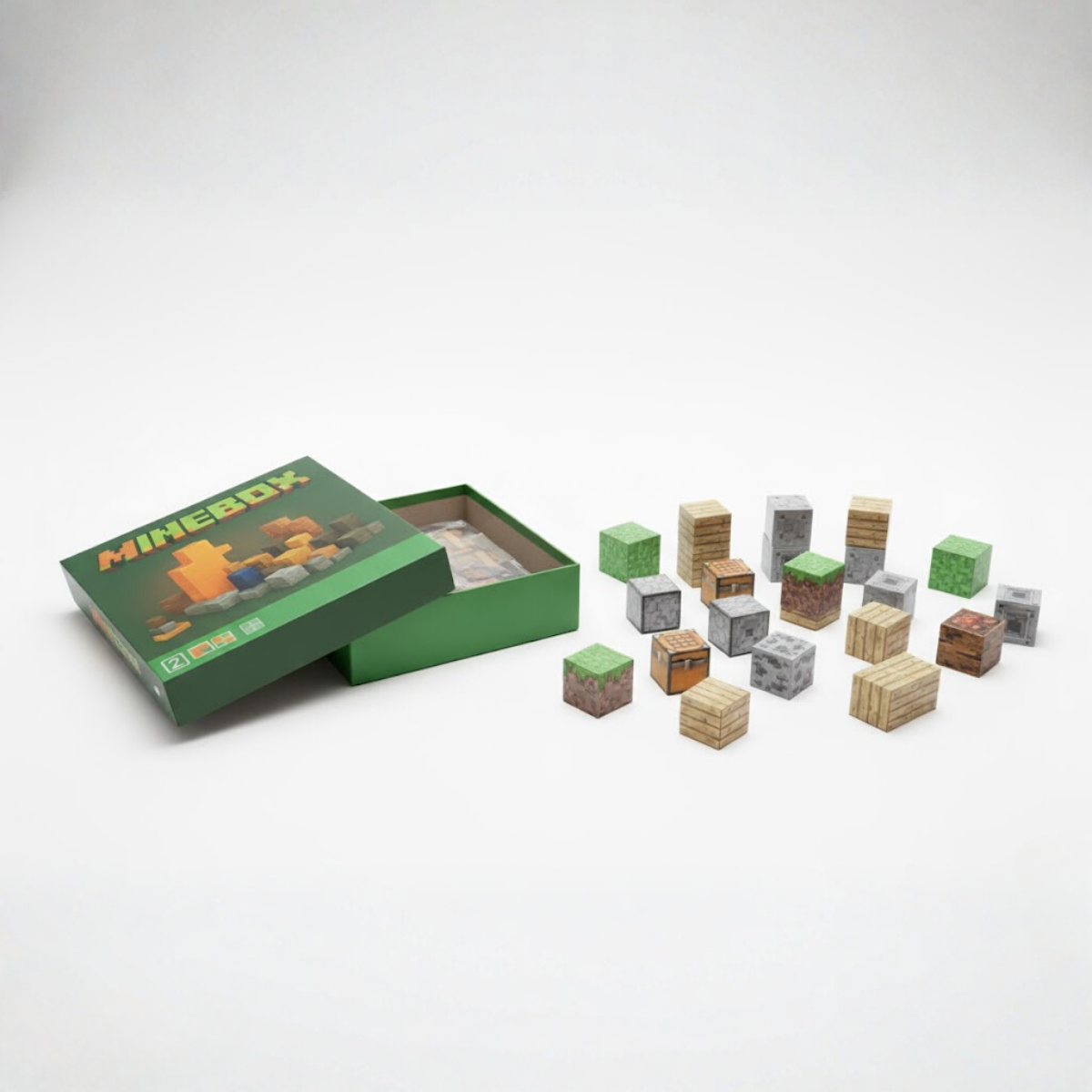 MineBox - Blocos de Construção Magnéticas + Brinde Exclusivo