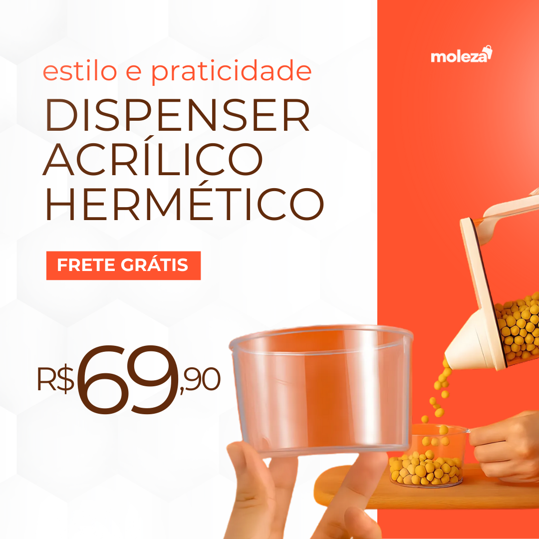 Dispenser Acrílico Hermético
