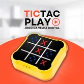 TicTac Play - Jogo da Velha Digital 3 em 1 + Brinde Exclusivo