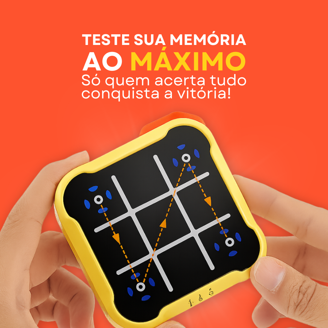 TicTac Play - Jogo da Velha Digital 3 em 1 + Brinde Exclusivo