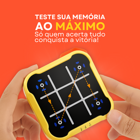 TicTac Play - Jogo da Velha Digital 3 em 1 + Brinde Exclusivo