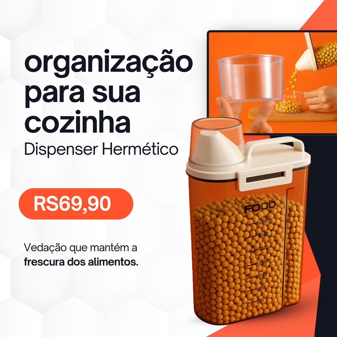 Dispenser Acrílico Hermético