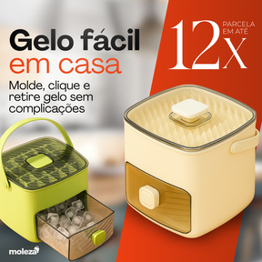 Caixa de Gelo Fácil – Molde com 1 Clique