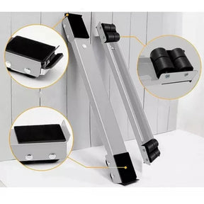 Suporte com Rodas e Travas – Para Móveis e Eletrodomésticos Pesados