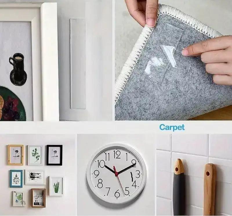 Fita Dupla Face Transparente – Adesivo Forte