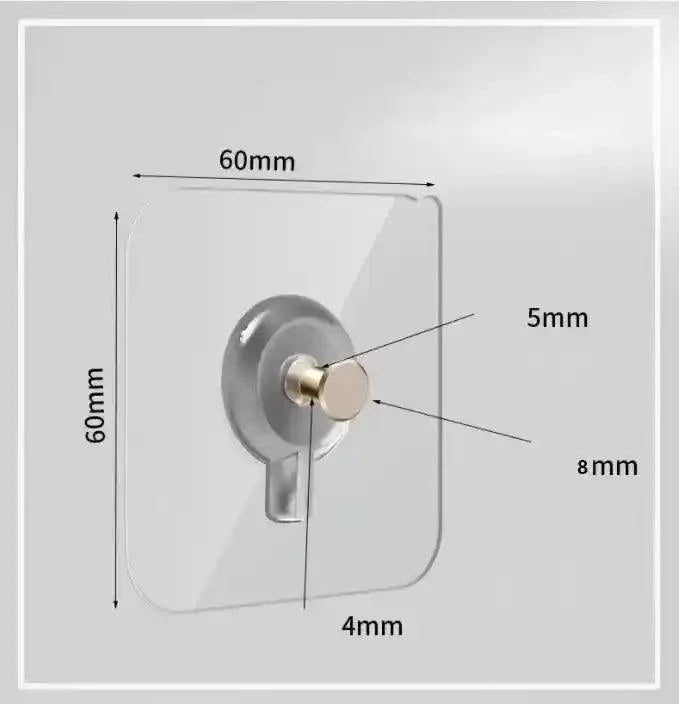 Fix-It – Adesivo Ultra-Resistente para Instalar Sem Perfurações