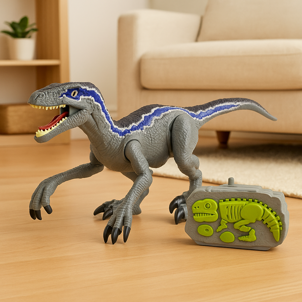 DinoX – Dinossauro de Controle Remoto + Caixa Misteriosa