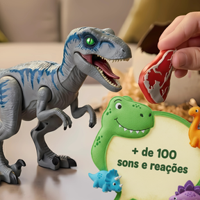 DinoX – Dinossauro de Controle Remoto + Caixa Misteriosa