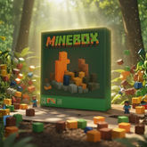 MineBox - Blocos de Construção Magnéticas + Brinde Exclusivo