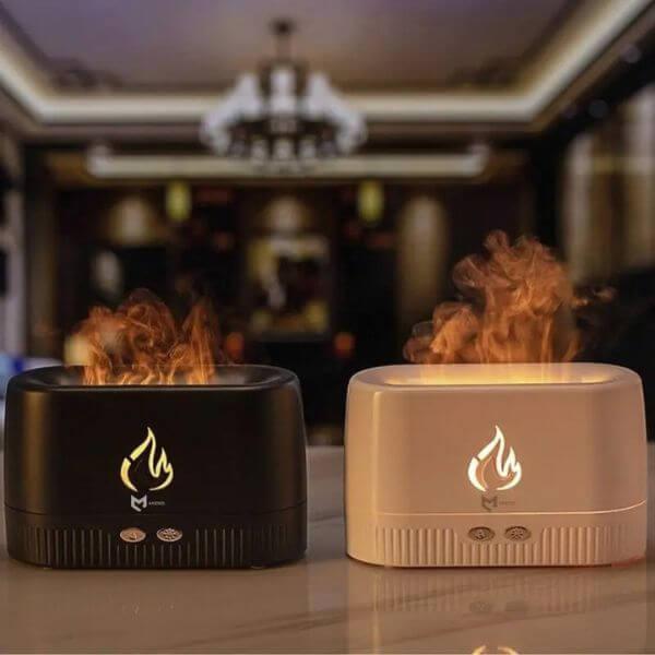 Difusor de Aromas com Efeito Chamas