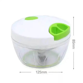 Processador Manual Inox – 3 Lâminas para Triturar Sem Esforço