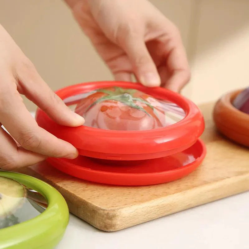 FreshLock – Armazenamento de Alimentos Frescos em Potes Compactos