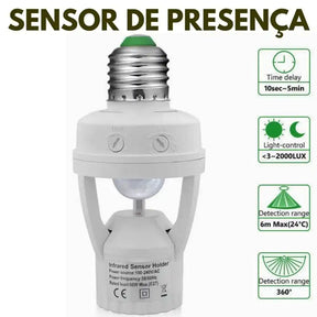 Sensor de Presença Inteligente – Luz Automática