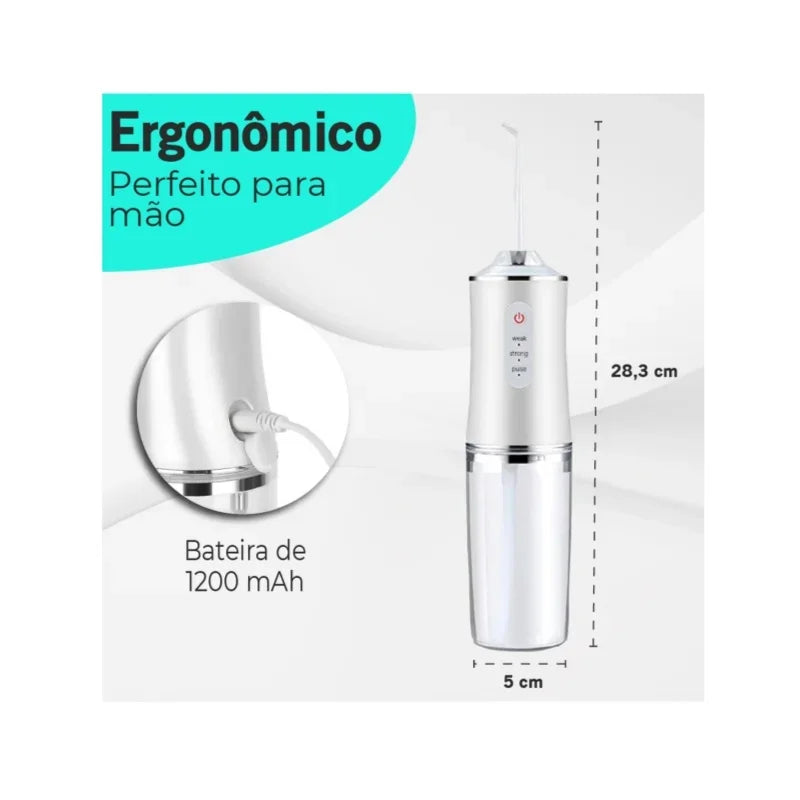 Irrigador Oral 3 em 1 Portátil