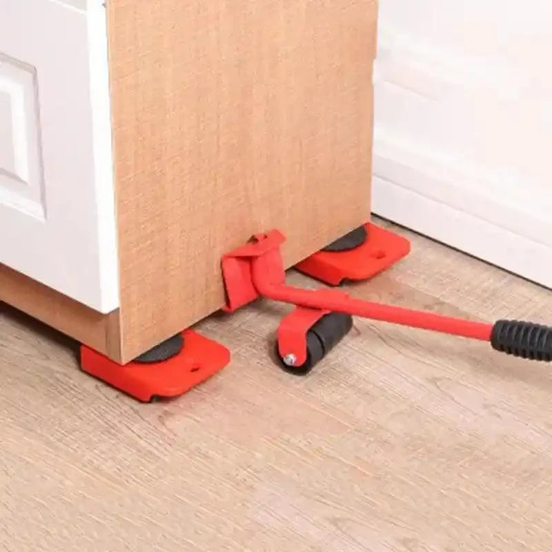 Suporte para Mover Móveis Pesados – Kit Completo com 5 Peças