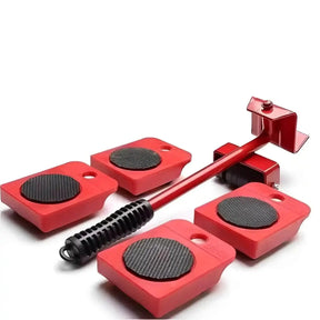 Suporte para Mover Móveis Pesados – Kit Completo com 5 Peças