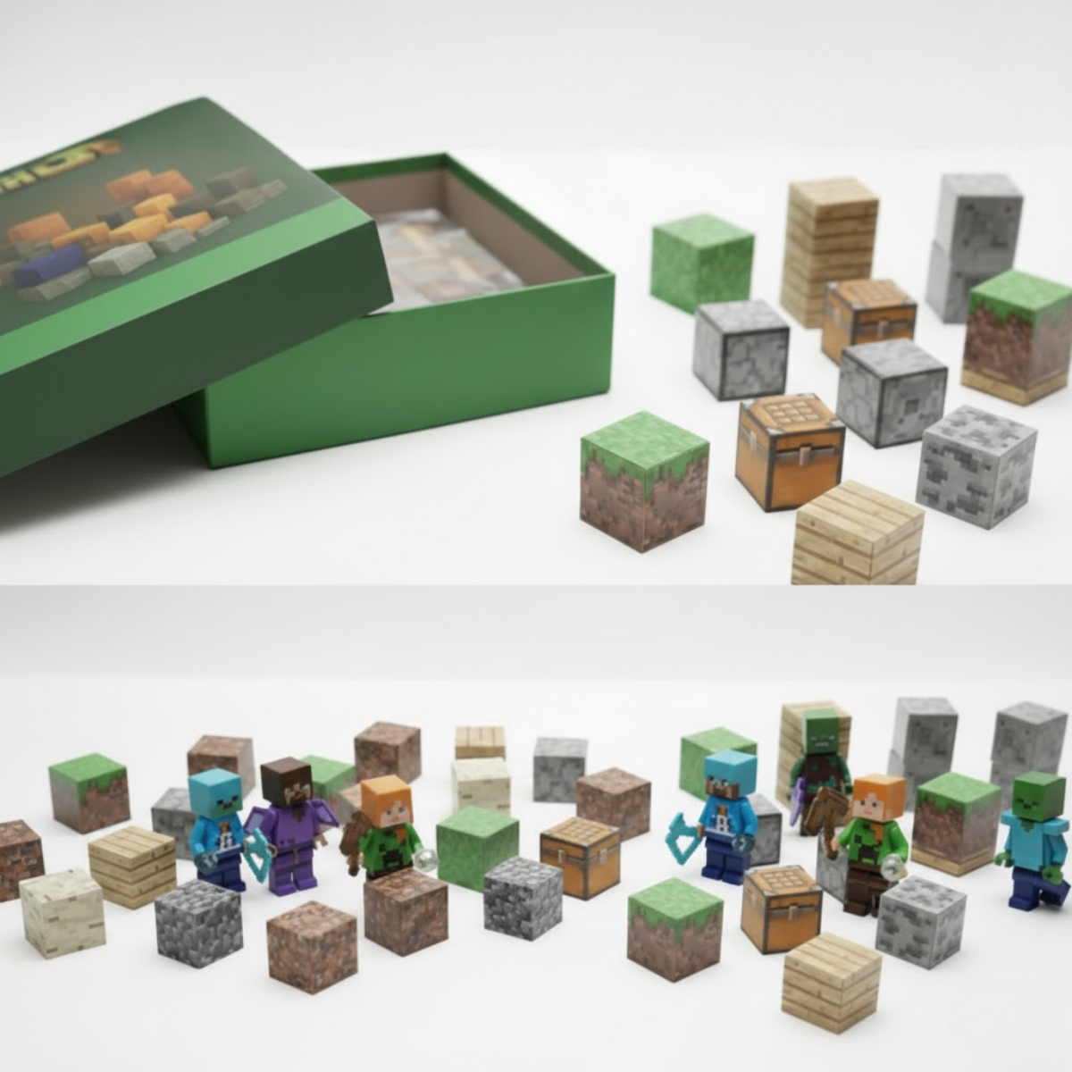 MineBox - Blocos de Construção Magnéticas + Brinde Exclusivo