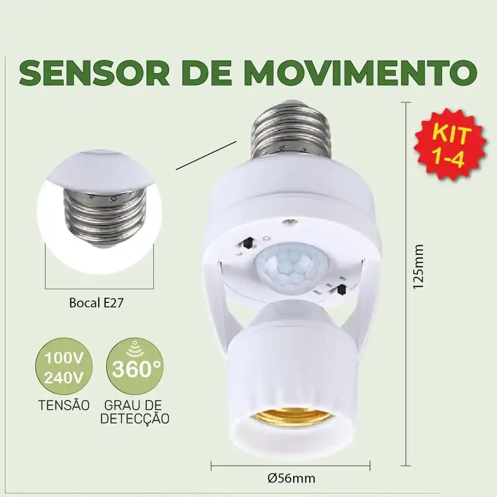 Sensor de Presença Inteligente – Luz Automática
