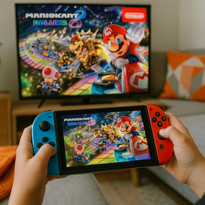 GameBox - Videogame Portátil 500 Jogos Retro e 3D + Fone de Ouvido Sortido